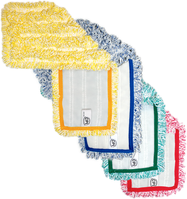 Microfiber HOOK &amp; LOOP Flat Mop - 18"