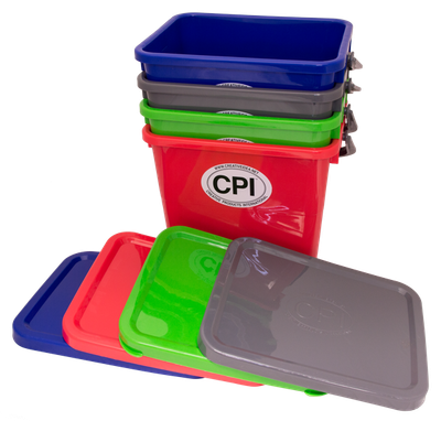 Bucket 3.5 gallon - fits 11" pads &amp; cloth