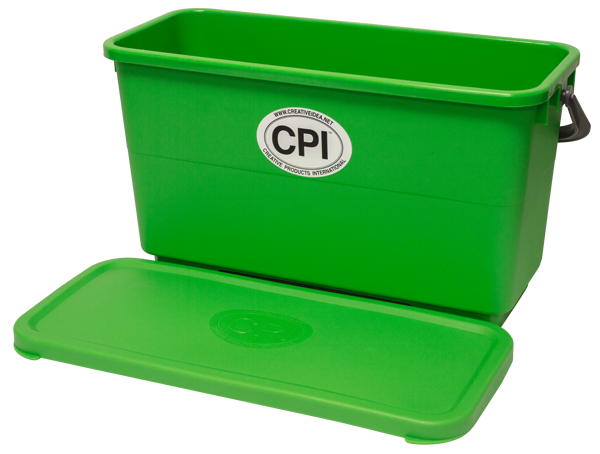 LID ONLY - Bucket 6 gallon - fits 18" Flat Mops