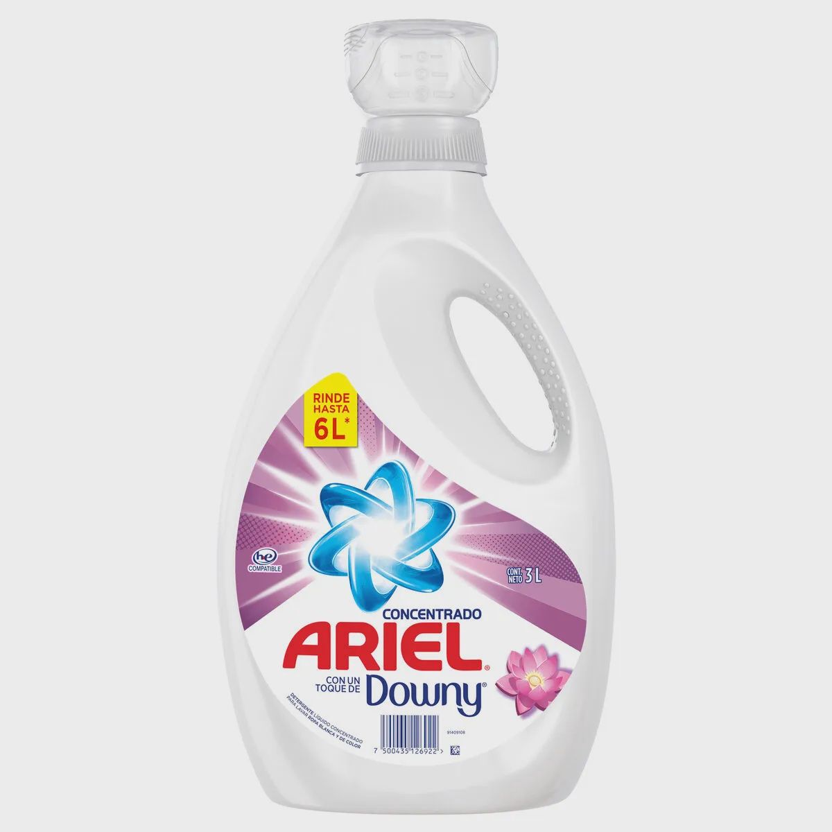 Ariel con Downy Concentrado (6L)