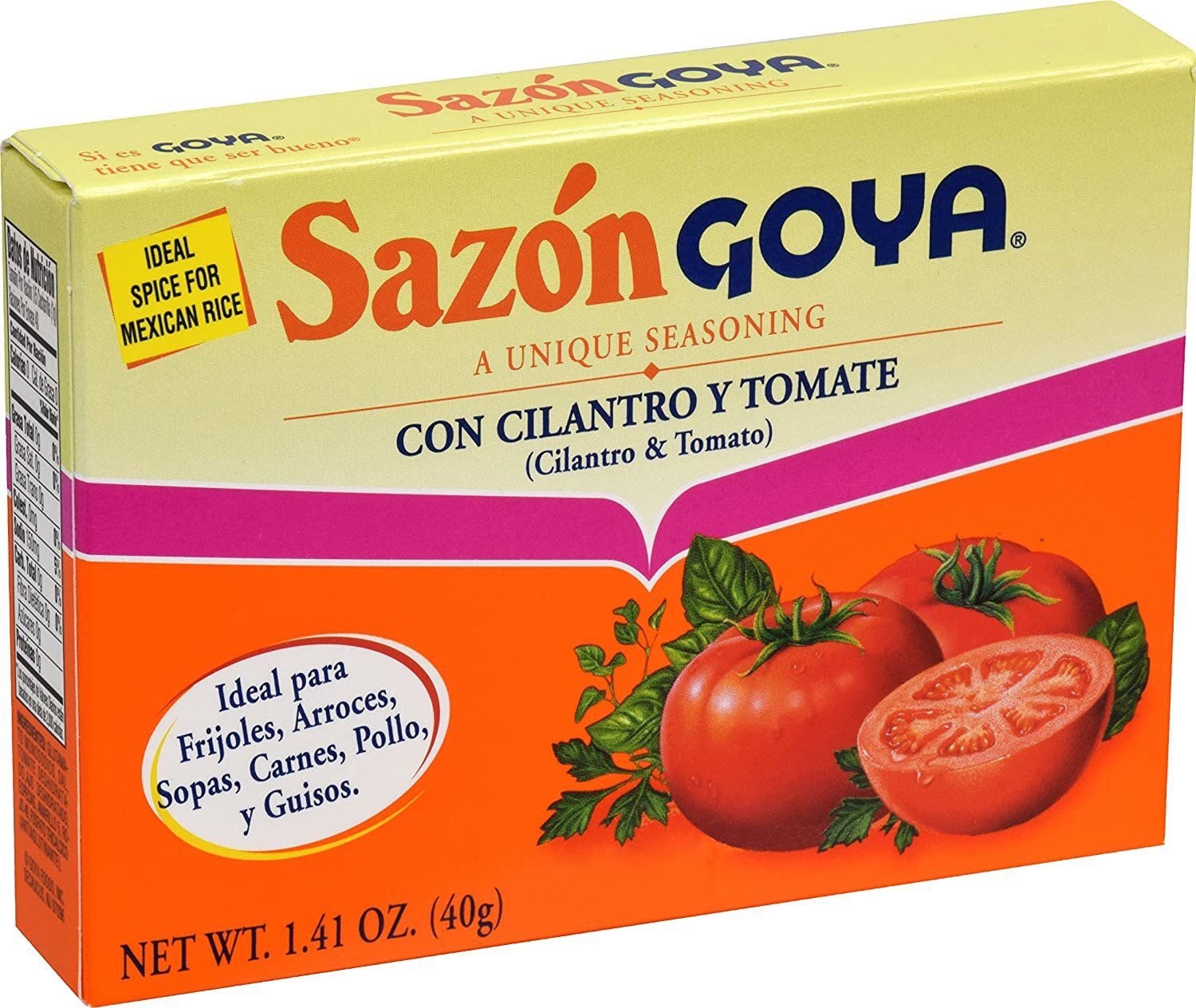 Sazon Goya Cilantro Tomato
