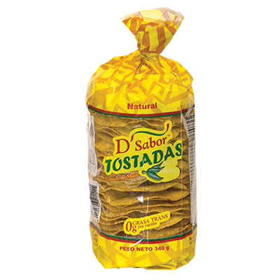 Corn Tostadas D'Sabor