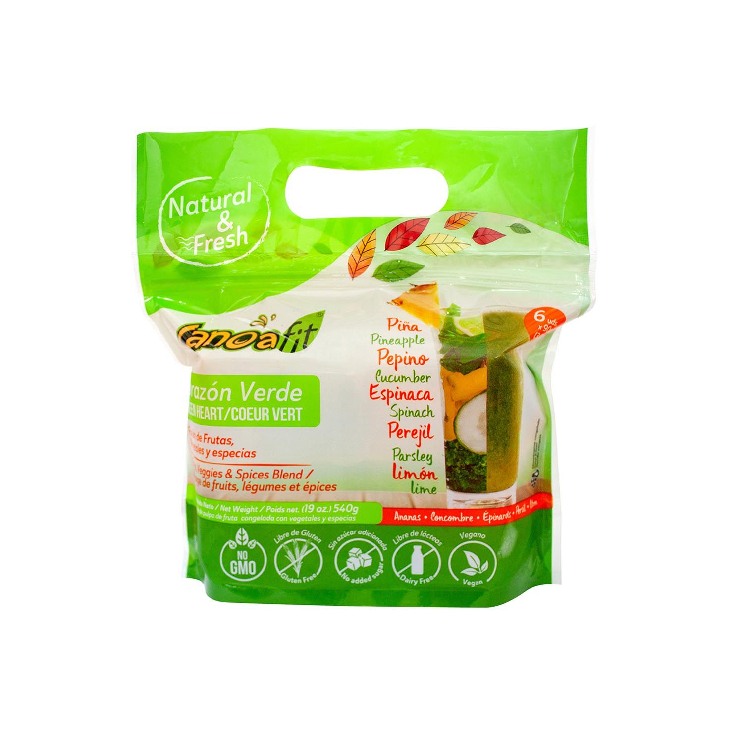 Green Heart Mix Canoa Fit