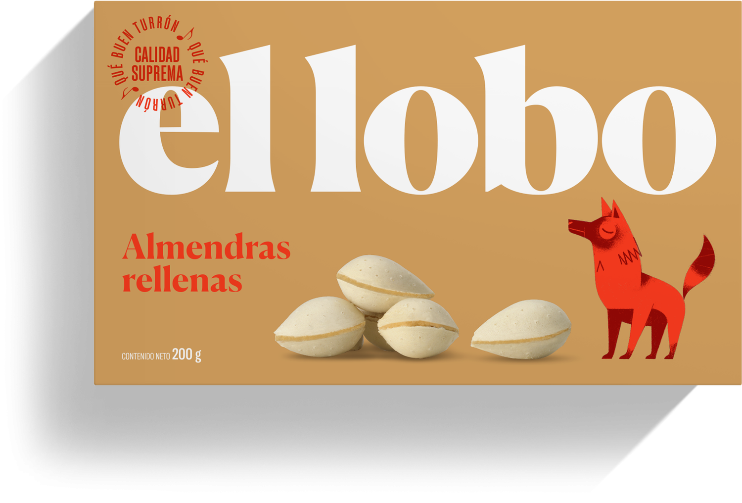 Almendra Rellenas El Lobo (200g)