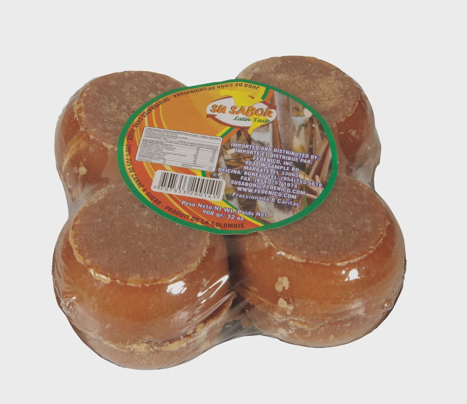 Panela Fraccionada (32oz) Su Sabor