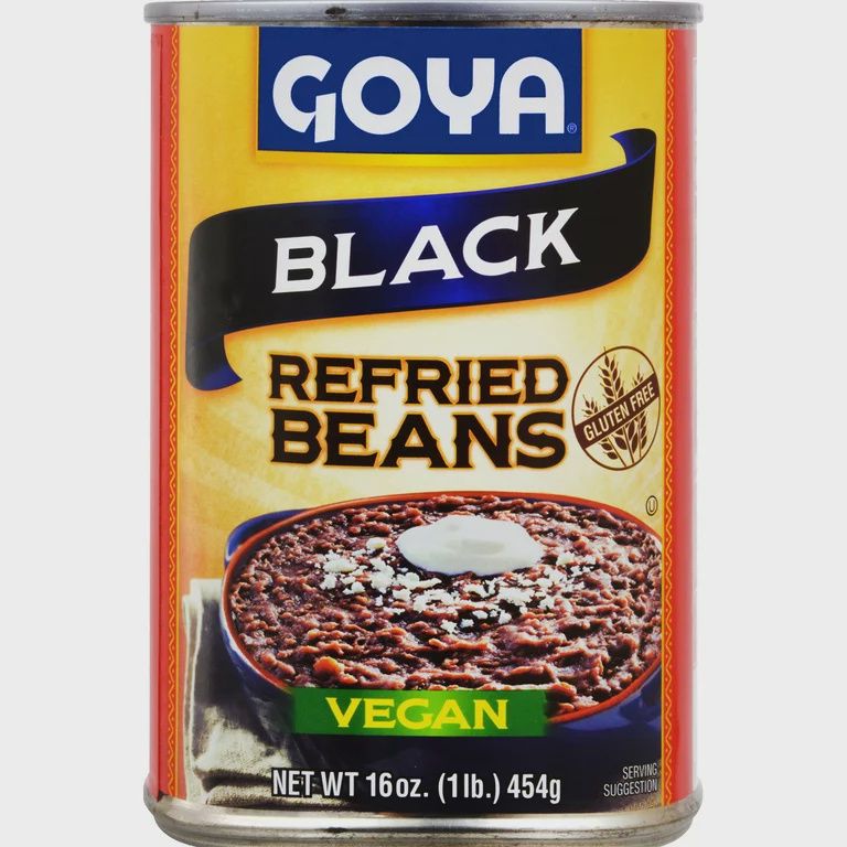 Goya Beans Black Refried Beans