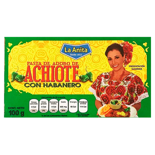 Achiote con Habanero La Anita (100g)