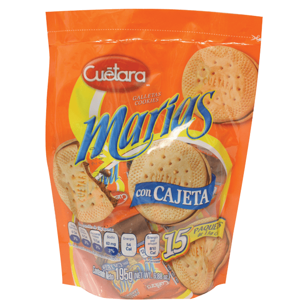 Galletas Maria con Cajeta