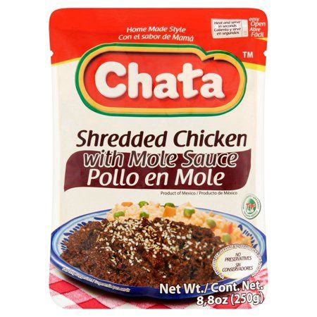 Shredded Chicken in Mole