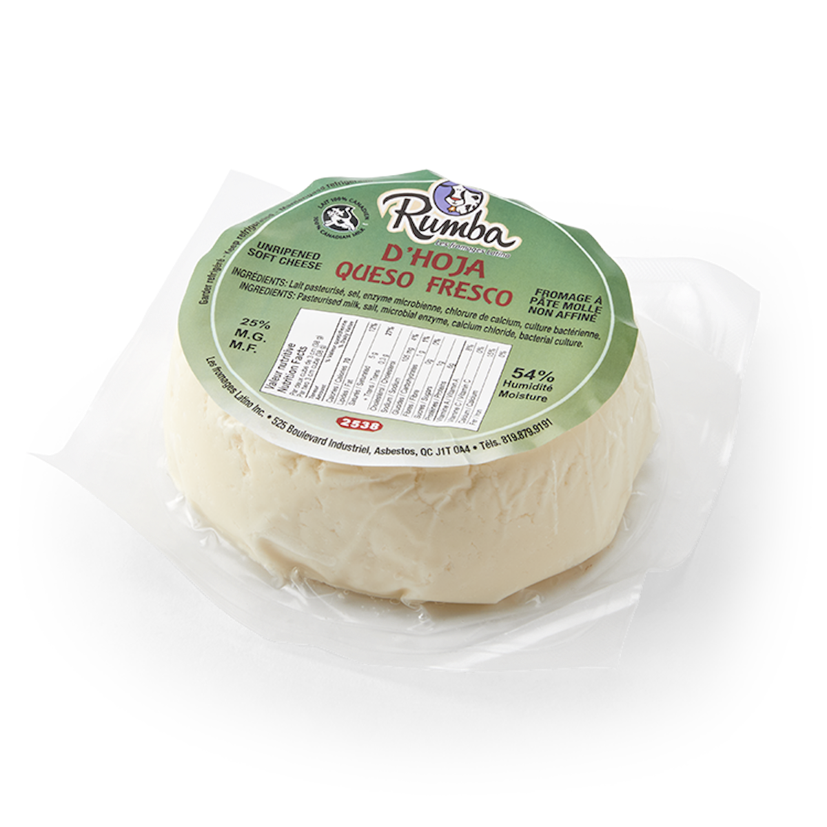 Queso de Hoja Rumba