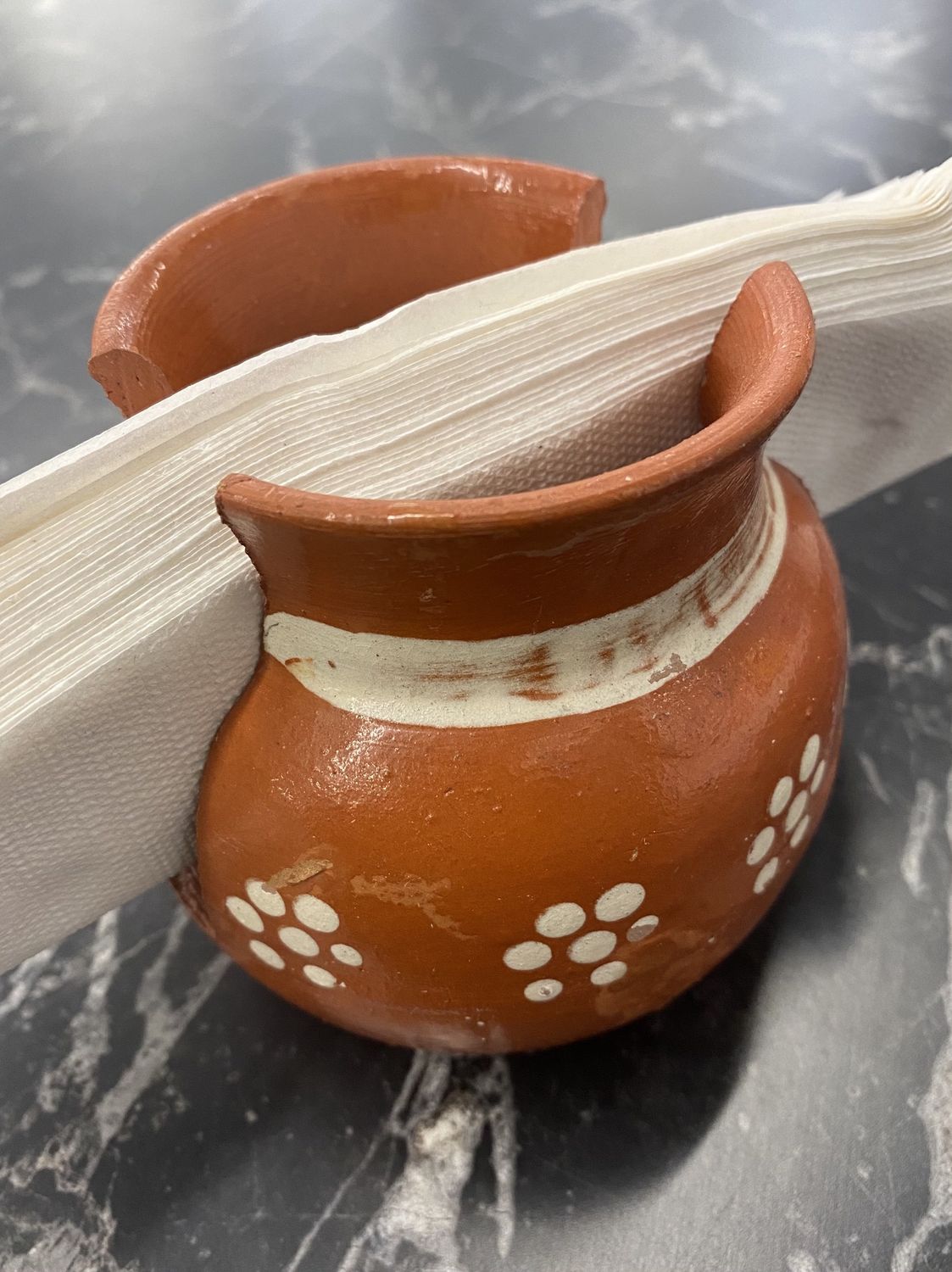 Sand Clay Napkin Holder