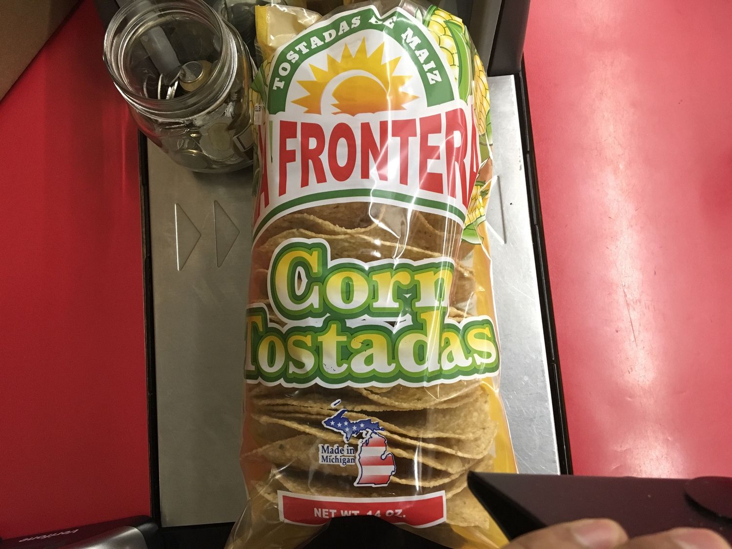 Tostada frontera