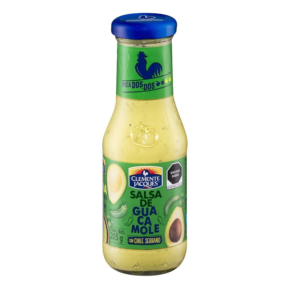 Salsa de Guacamole con Serrano Clemente Jacques (355gr)