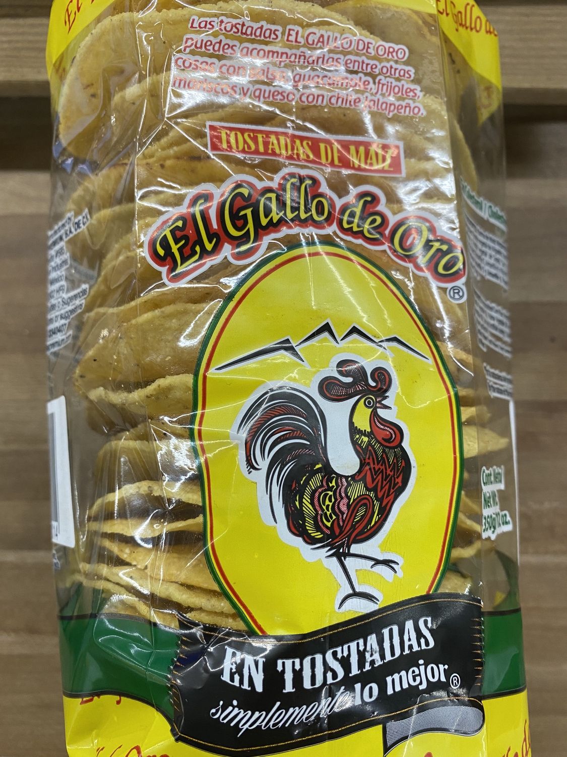Tostada Regular El Gallo de Oro