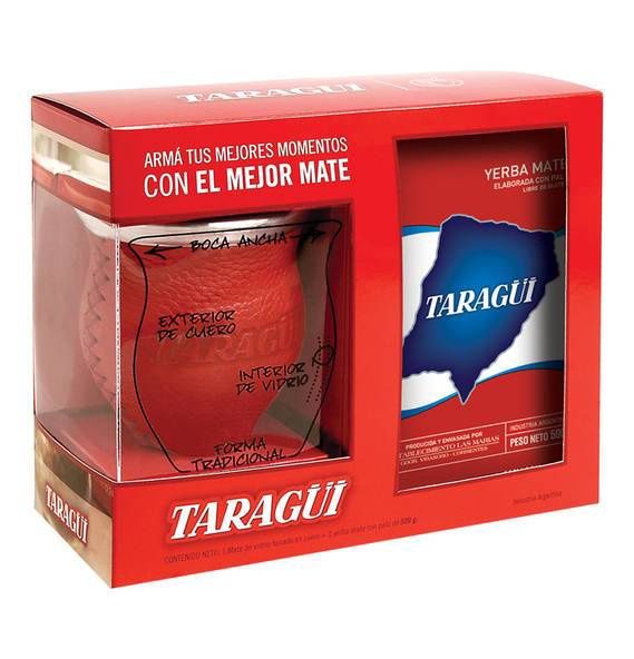 Taragui Kit Yerba Mate (500G)
