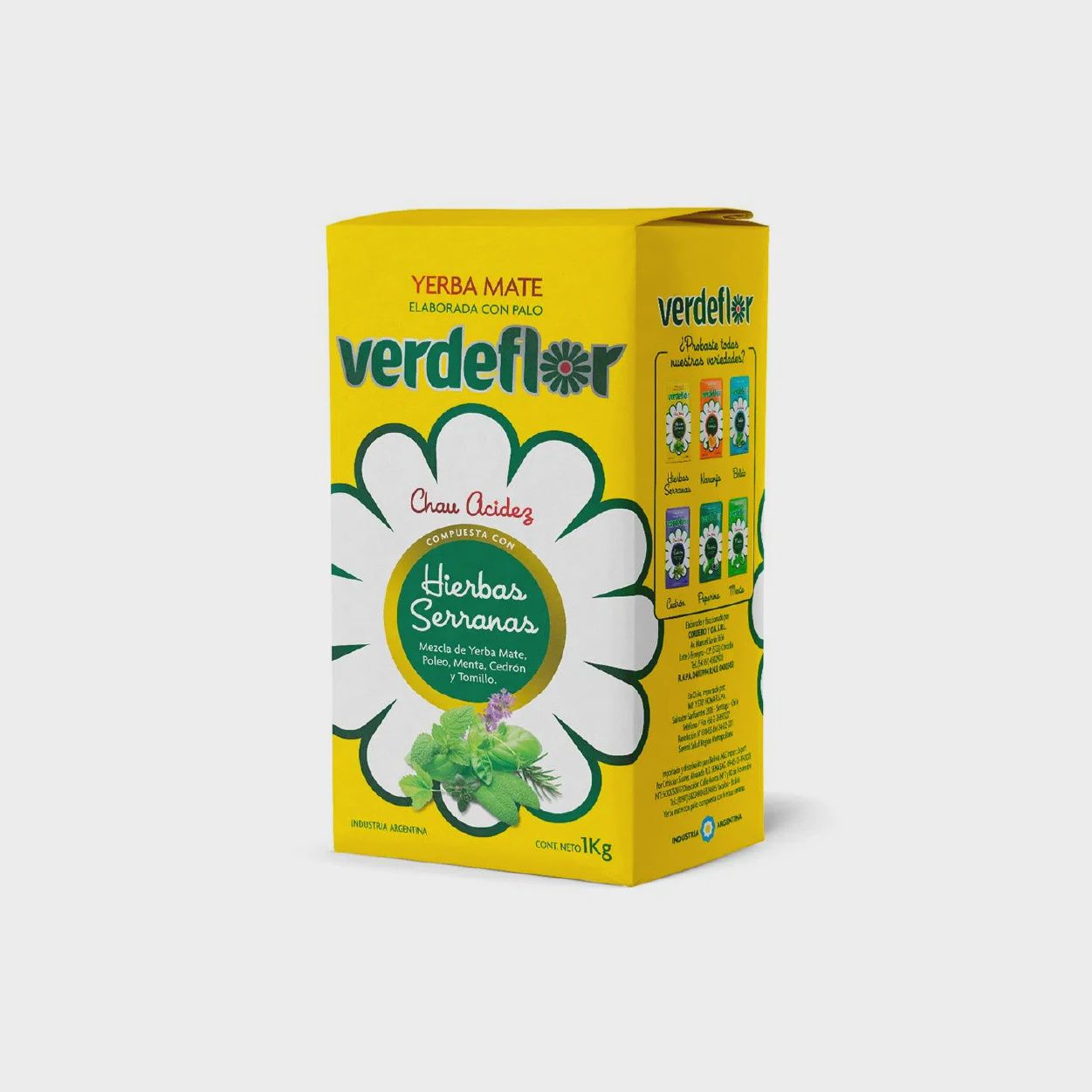 Verdeflor Hierbas Serranas Yerba Mate