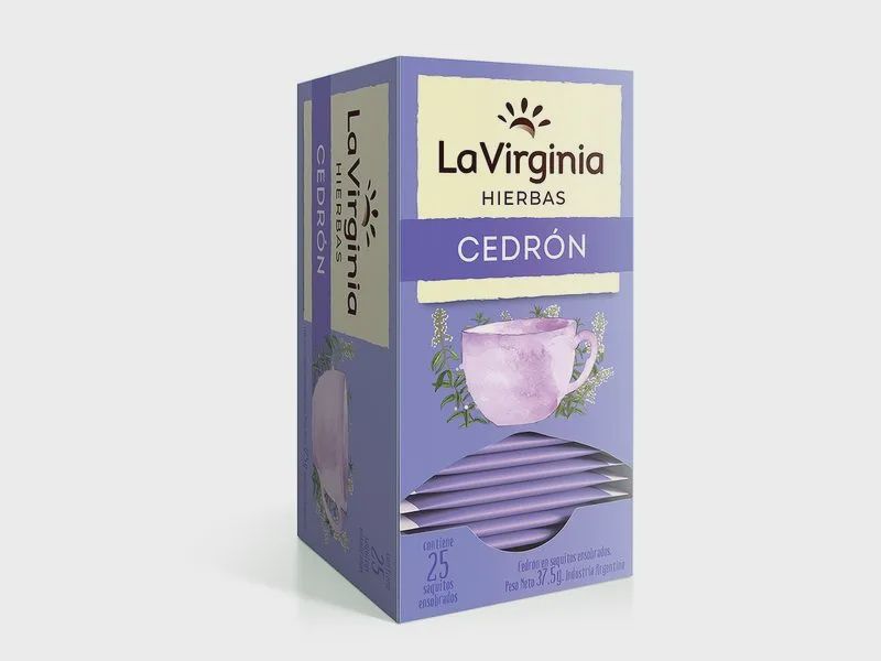 Tea Bags La Virginia, Flavour: Cedron