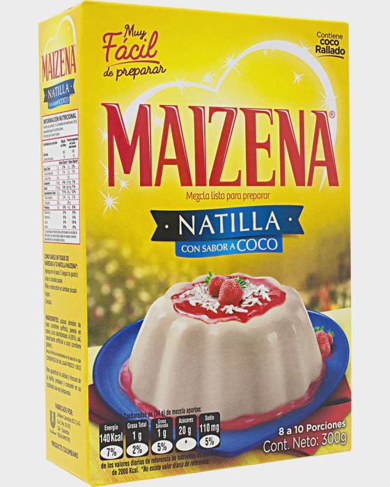 Maizena Natilla Con Sabor a Coco