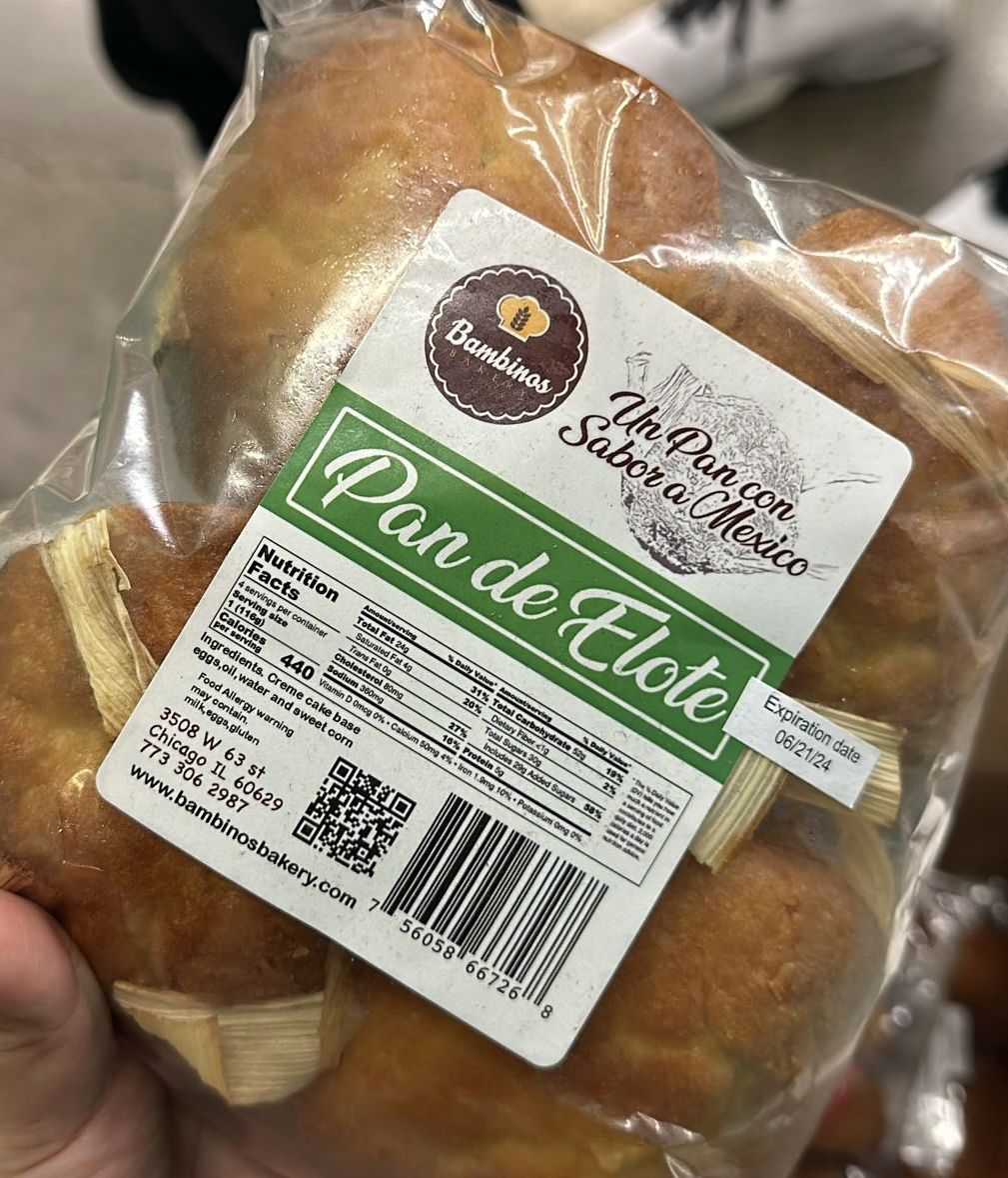 Pan de Elote Bambinos (4pcs)