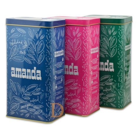 Amanda en Lata Yerba Mate