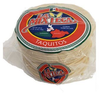 Corn Tortilla Taquitos Amarilla La Mixteca (28oz)