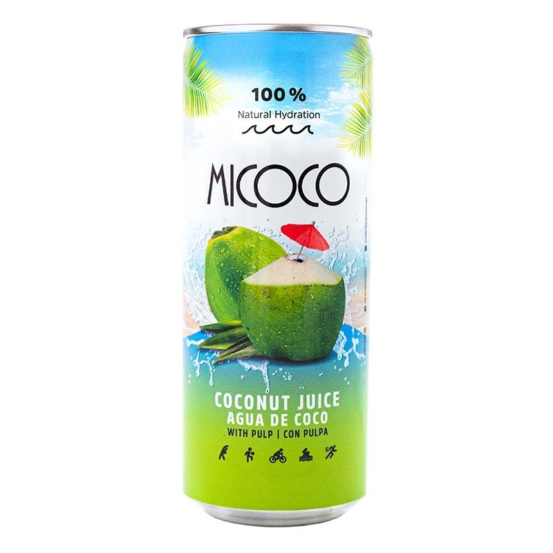 Agua De Coco Con Pulpa Micoco