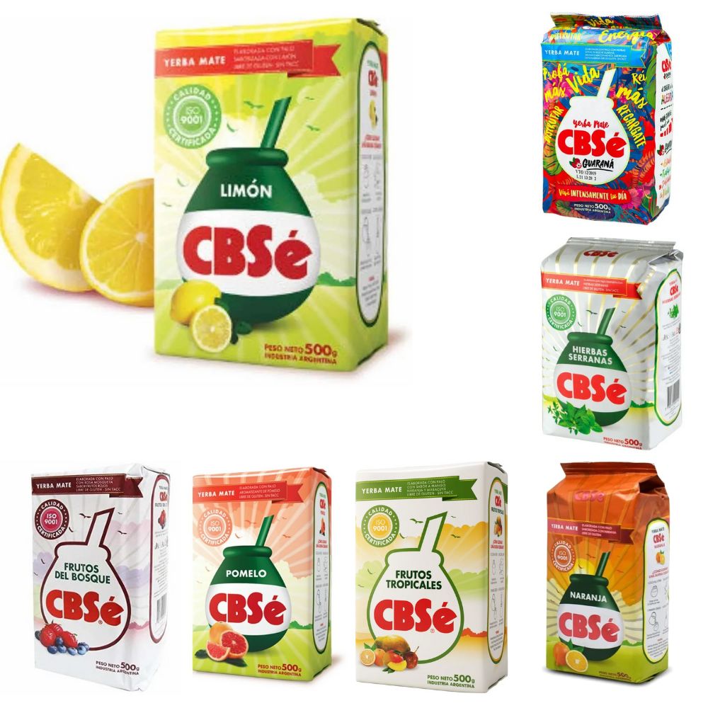 CBSe Sabores Yerba Mate