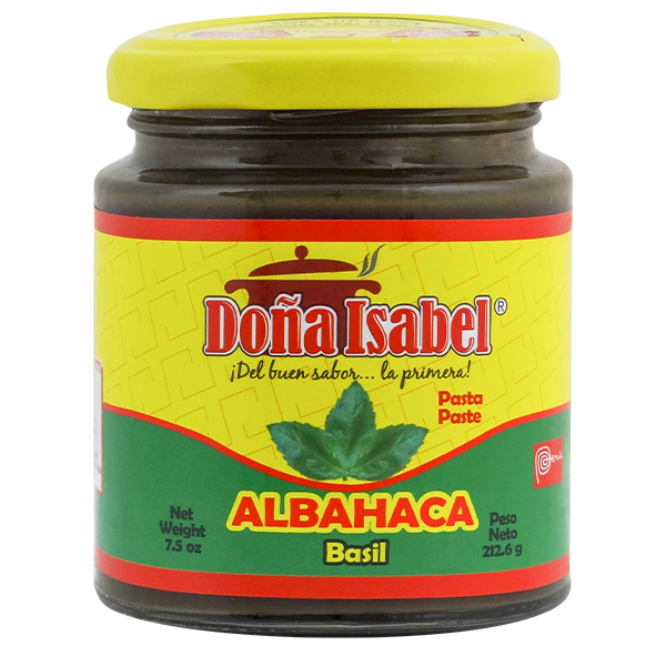 Albahaca Paste Doña Isabel, Size: 7.5oz
