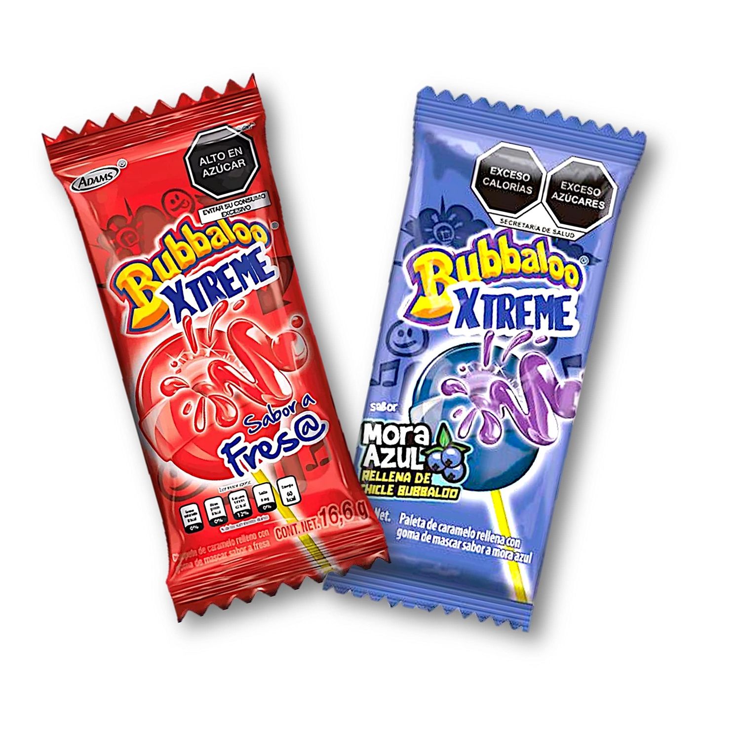 Single Bubbaloo Xtreme Lollipop
