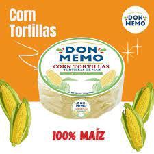 Corn Tortillas Don Memo