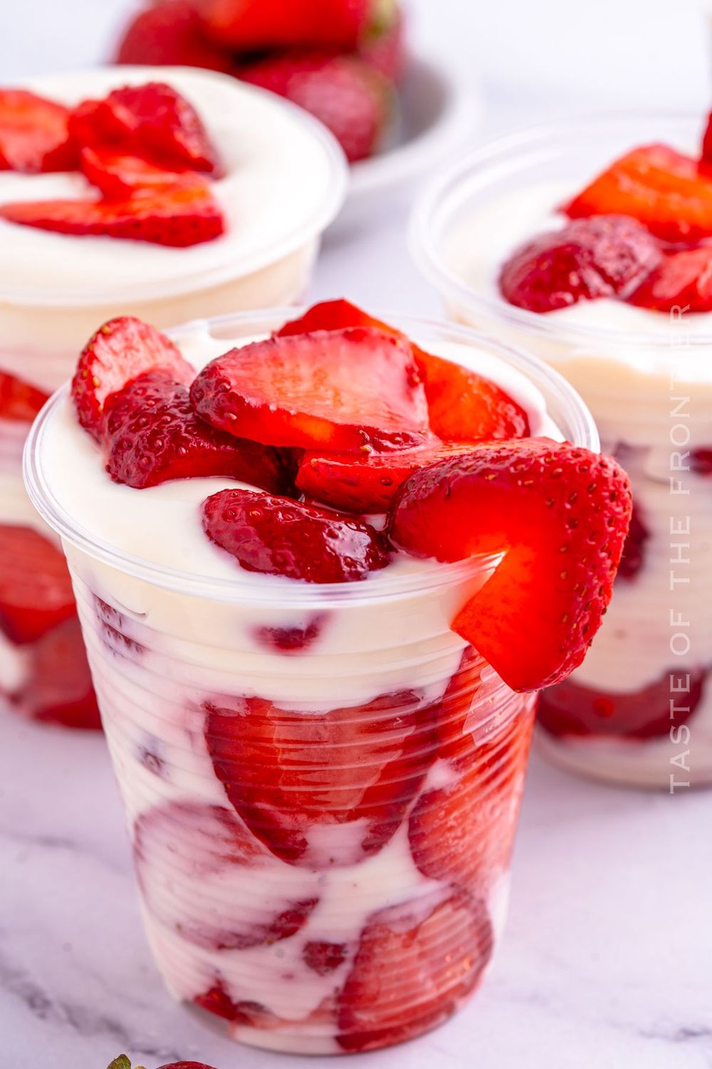 Fresas con Crema