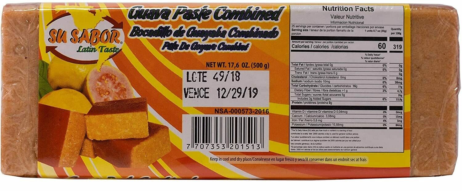 Guava Paste Su Sabor