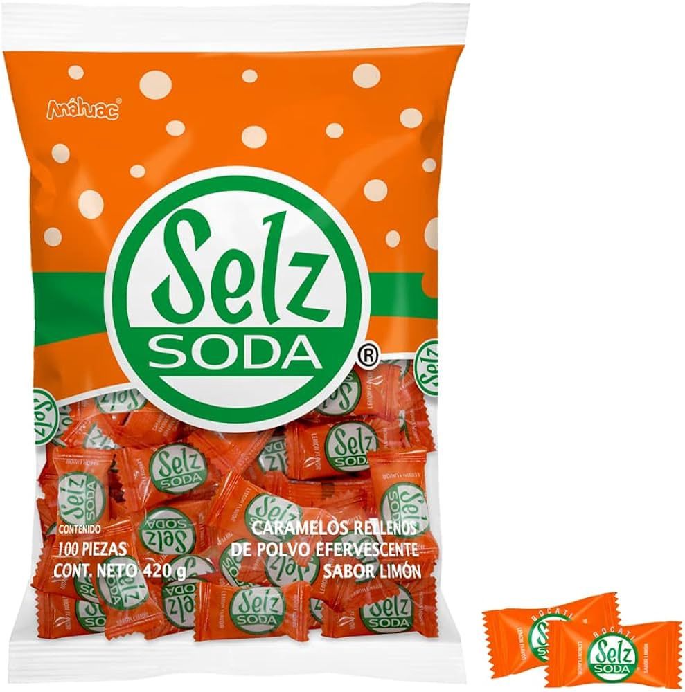 Selz Soda Caramelos (100pcs), Size: Bag