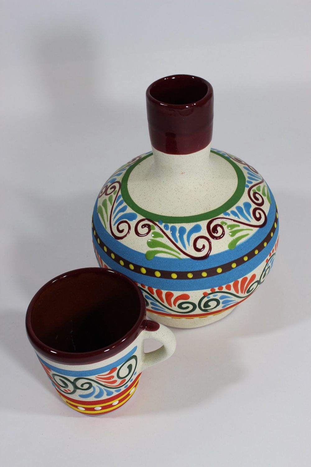 Pottery Jug / Botellon  Barro Arenoso