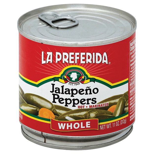 Whole Hot Jalapeno Peppers La Preferida