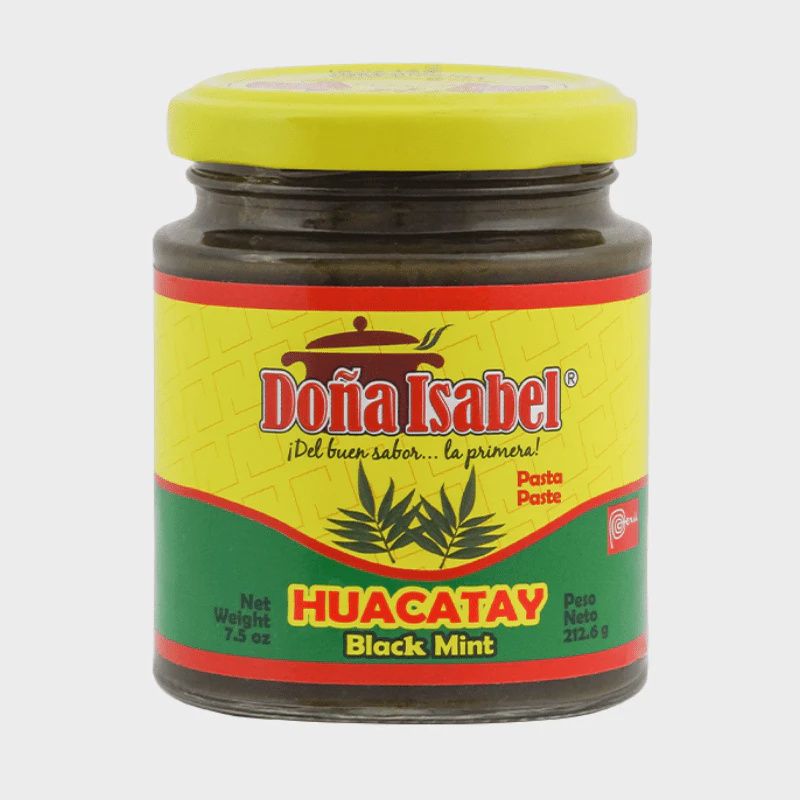 Huacatay Paste Doña Isabel, Size: 7.5oz