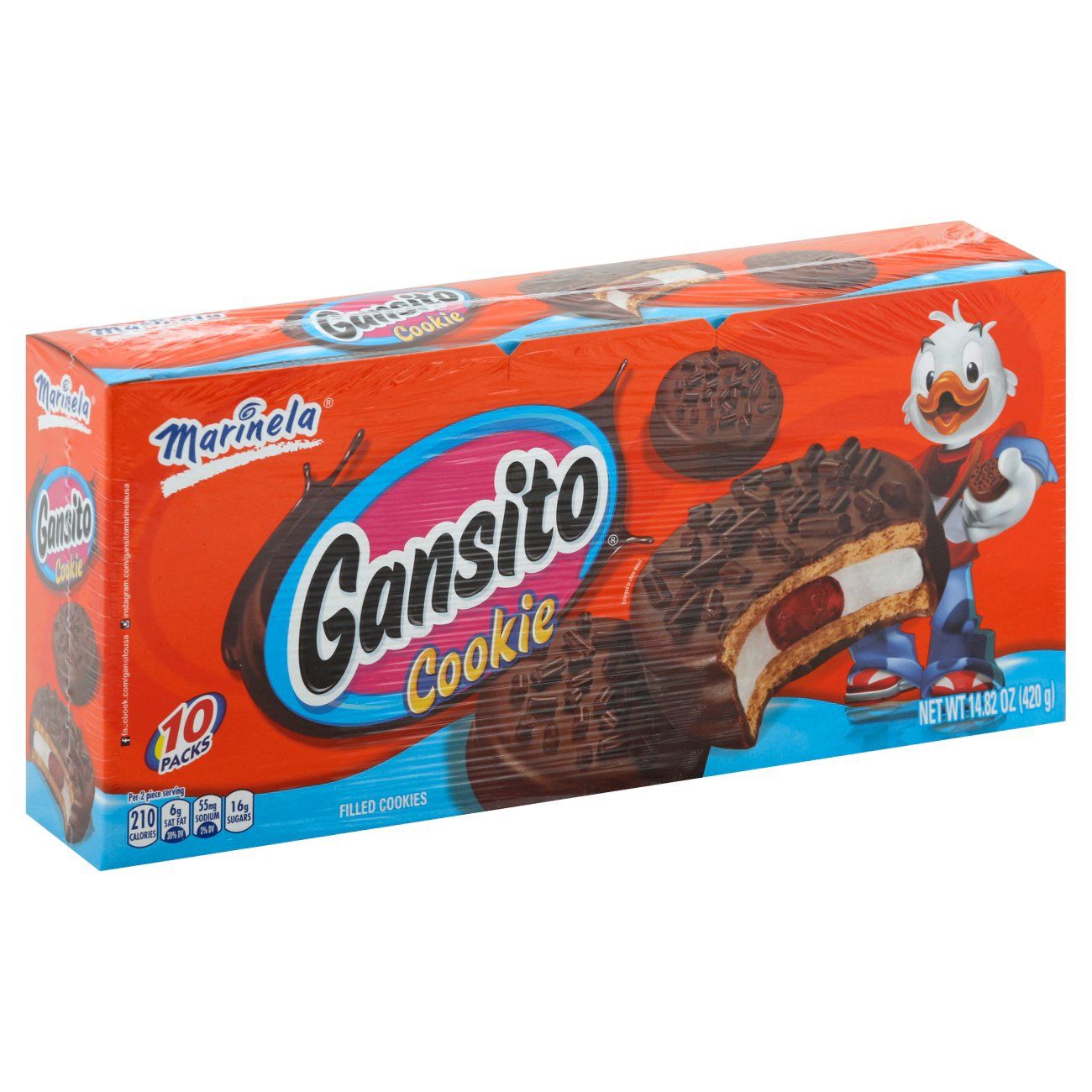 Gansito Galleta Marinela
