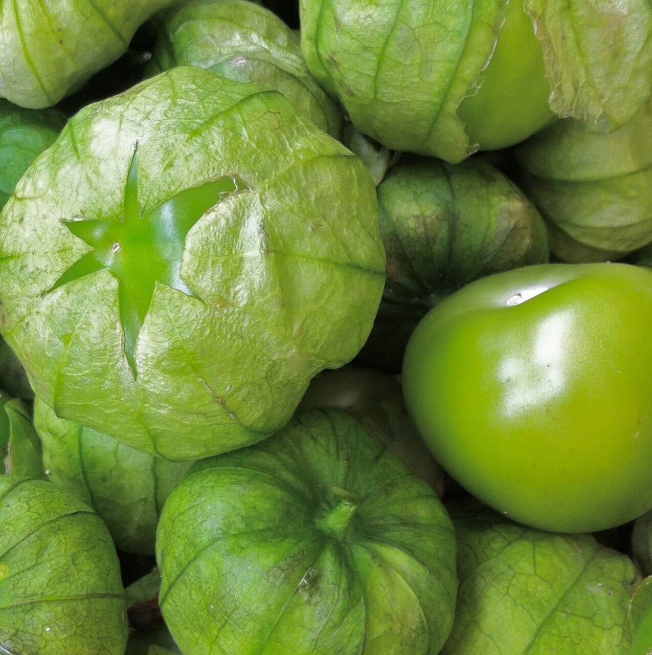 Fresh Tomatillos, Weight: 1lb
