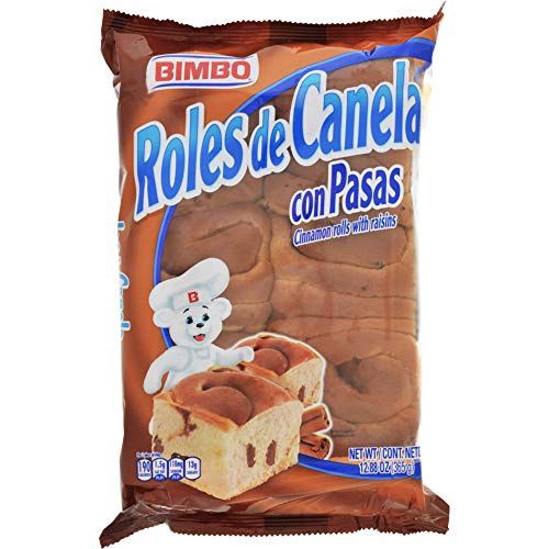 Roles de Canela con Pasas Bimbo(365g)