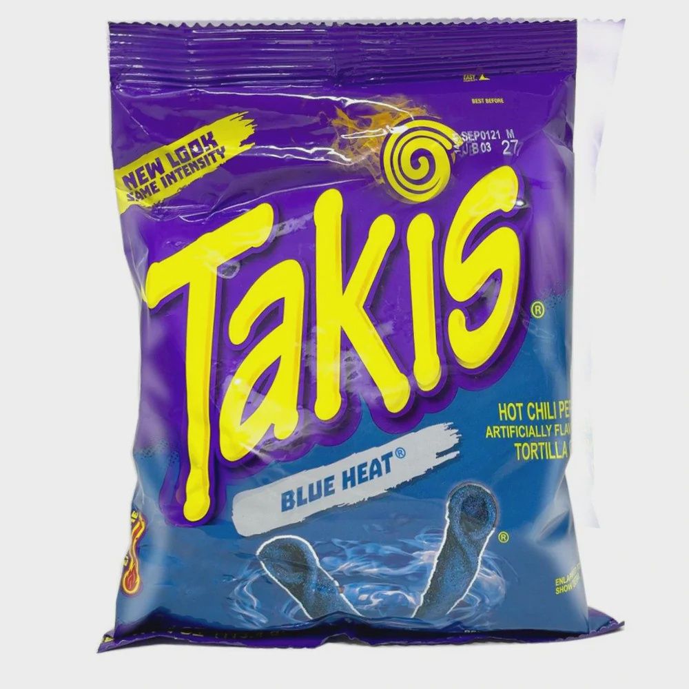 Takis Blue Heat