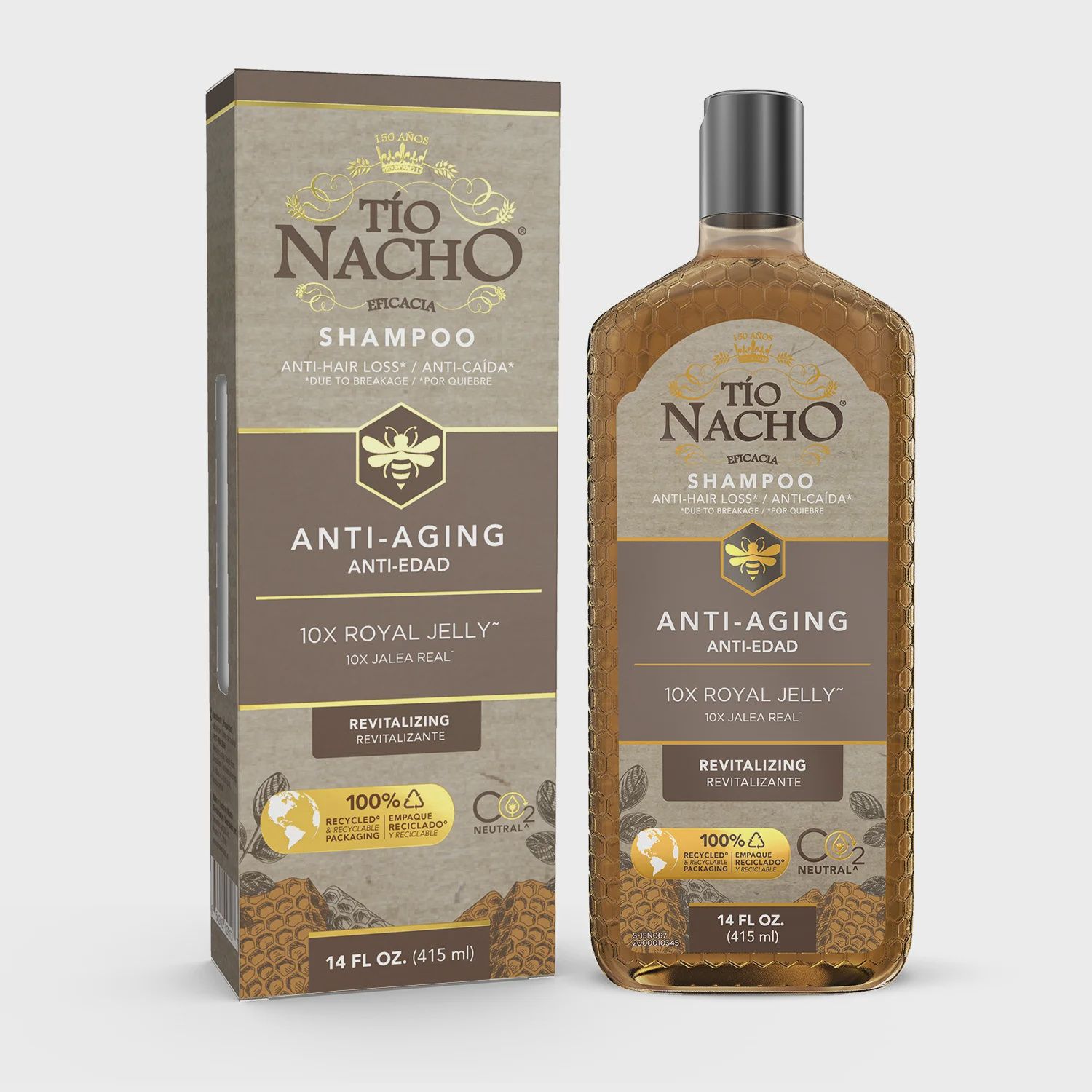 Shampoo Tio Nacho Anti-Aging (14oz)