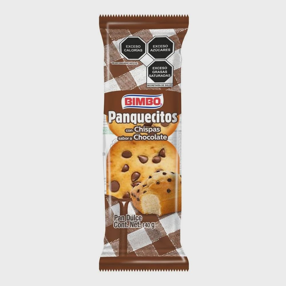 Panquecitos con Chispas Sabor a chocolate