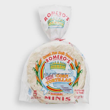 Corn Tortilla Romero's Minis (1.875lb)