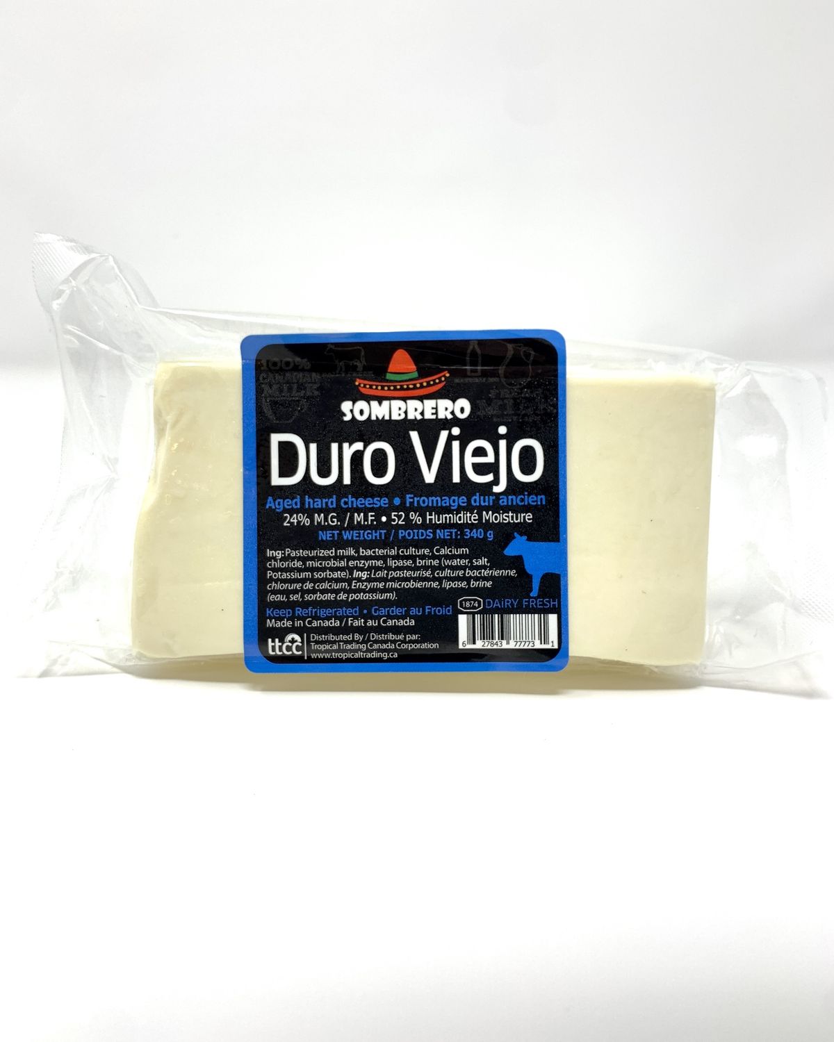 Duro Viejo Cheese Sombrero (340g)