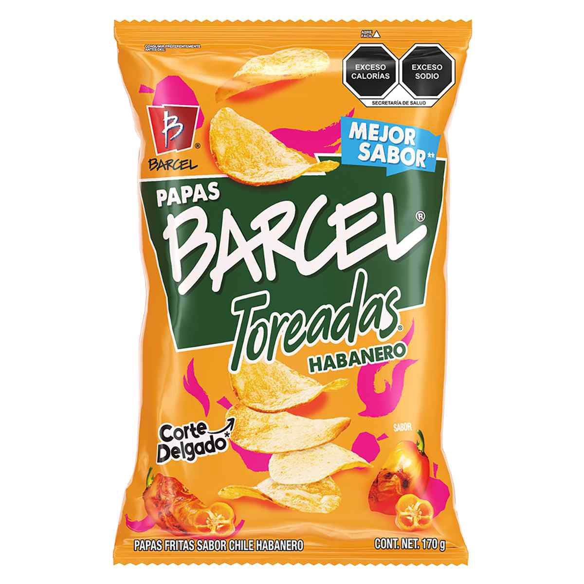 Papas Toreadas Habanero Barcel