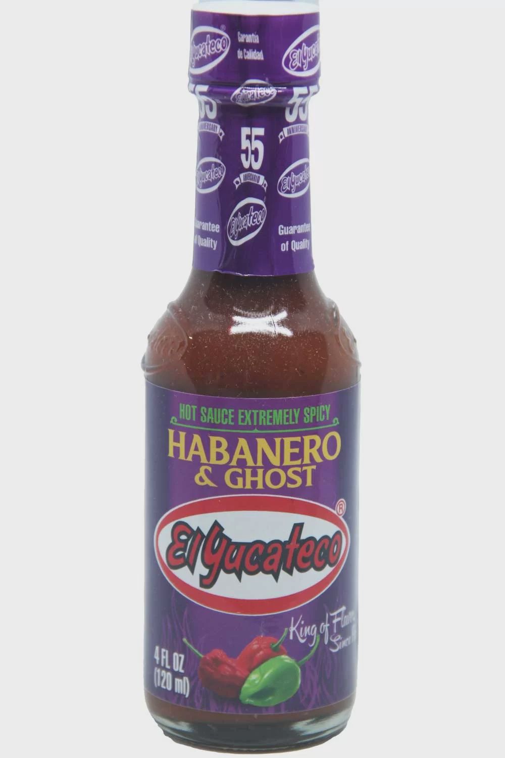Salsa Habanero &amp; Ghost El Yucateco (4oz)
