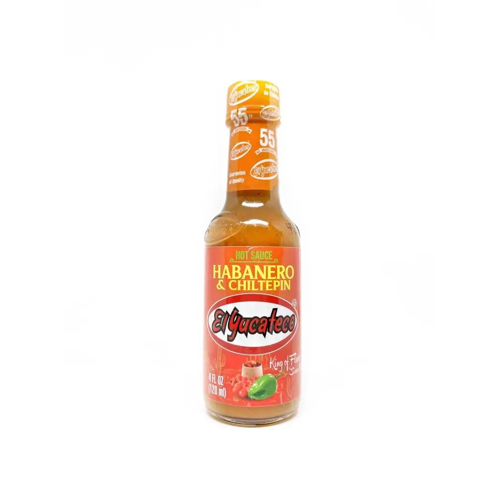 Salsa Habanero &amp; Chiltepin El Yucateco (4oz)