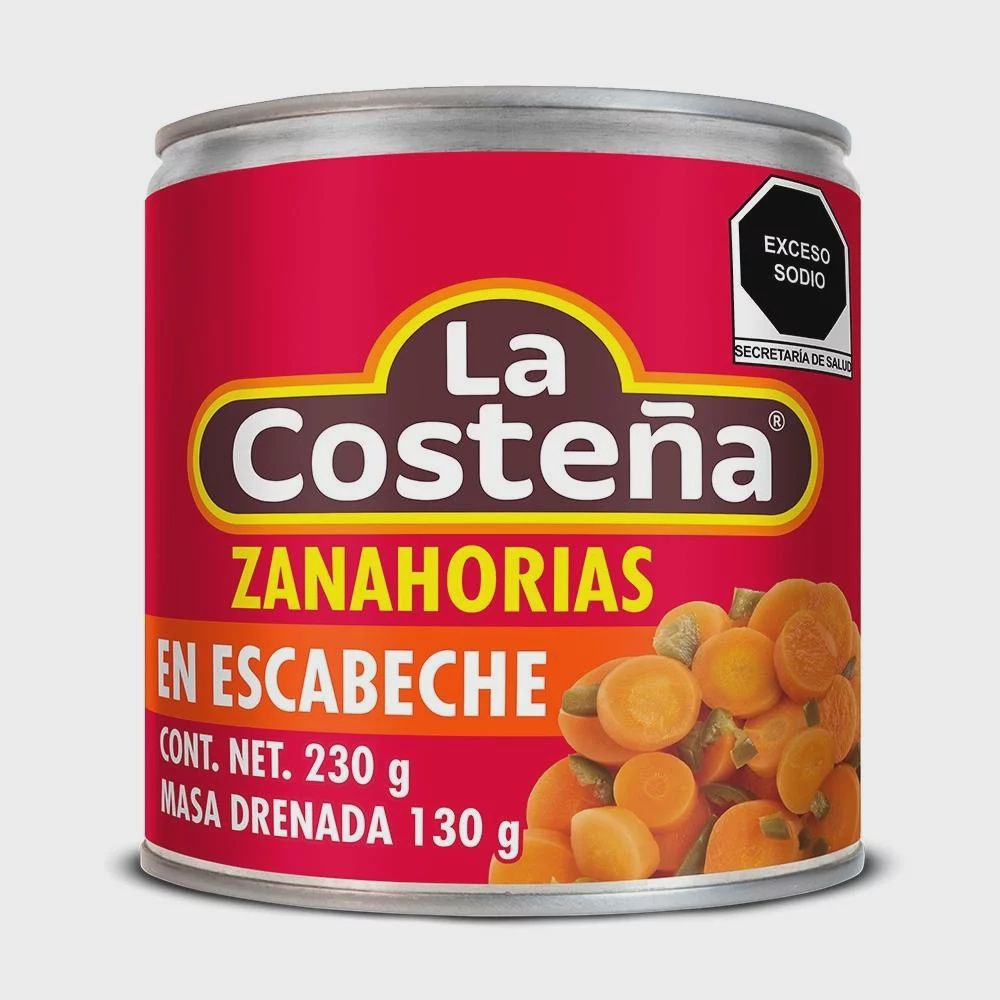 Zanahorias en Escabeche La Costena