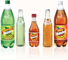 Sidral Mundet Glass Bottle