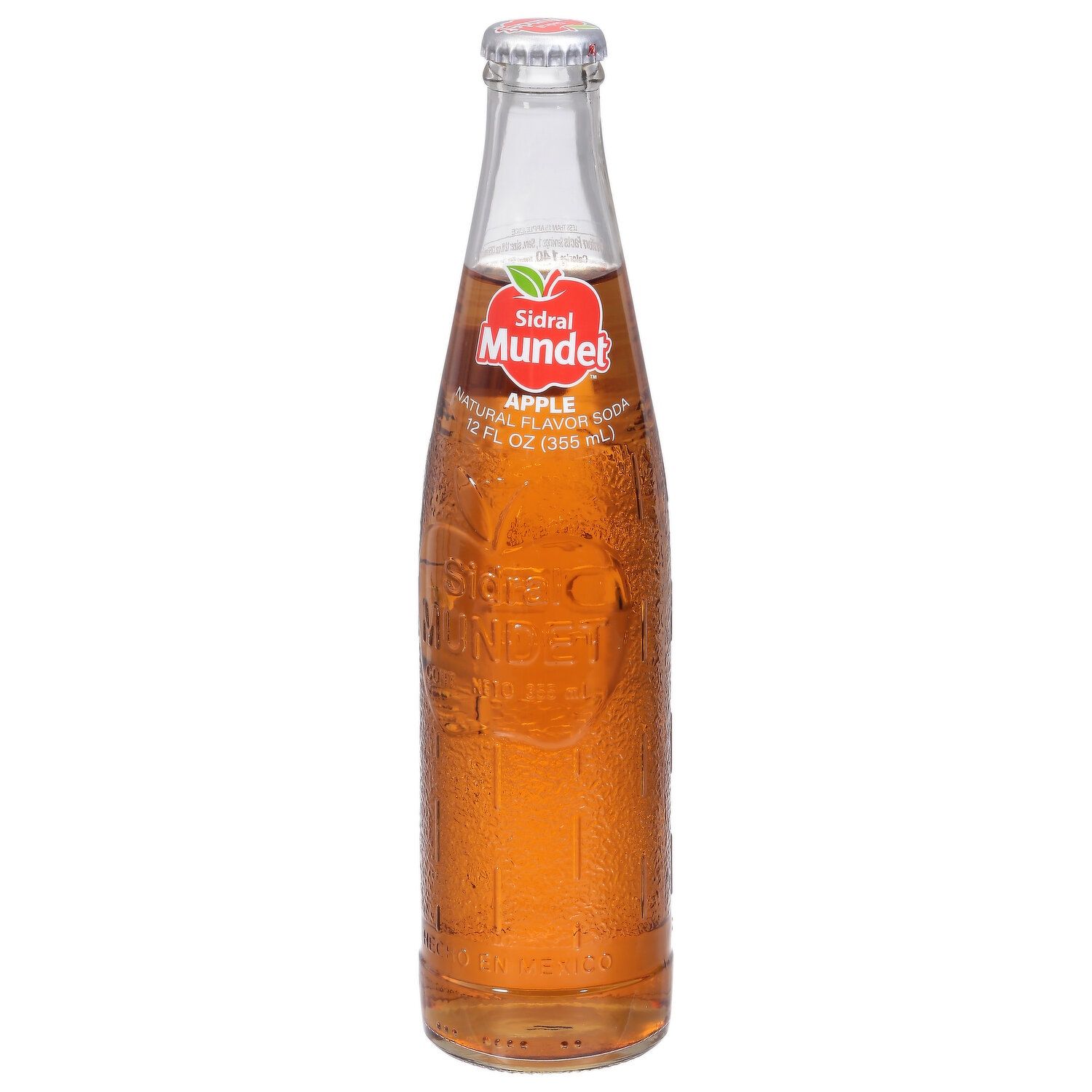 Sidral Mundet Glass Bottle, Weight: 355mL, kind: Apple